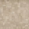 Sand wood (in squares) / White (mini pearl) #2840