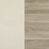White with grey dots / Natural oak Dacota #2854