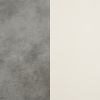 Pilkas šlifuotas betonas / Baltas #5407