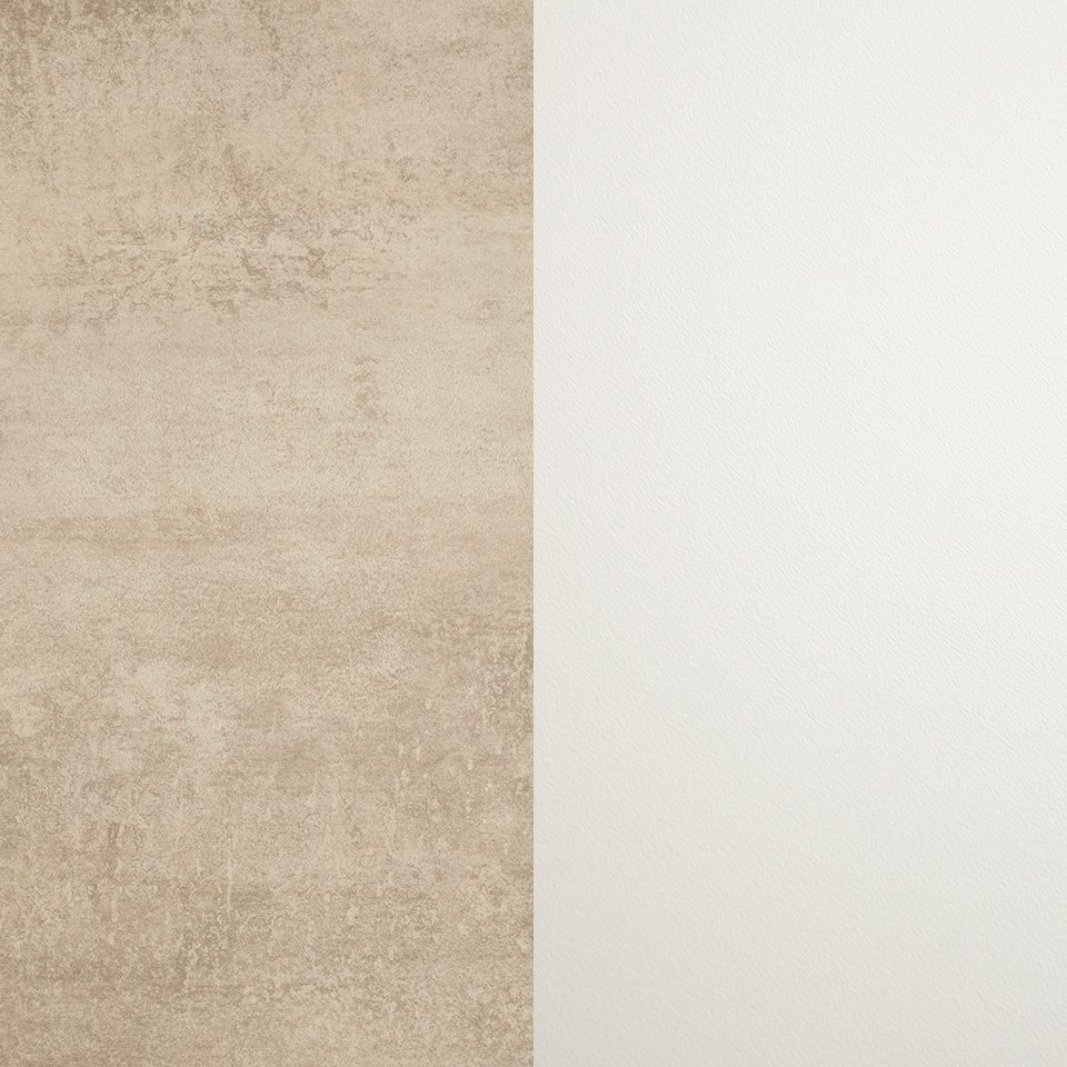 HPL sienelė E-Sabbia2/F / baltas HPL (4200x645)