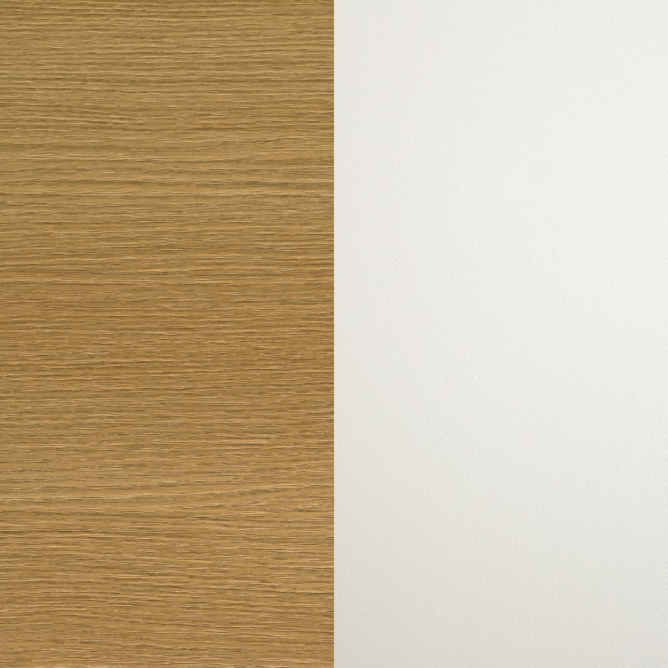 HPL sienelė S203 Quercia / baltas HPL (4200x645)