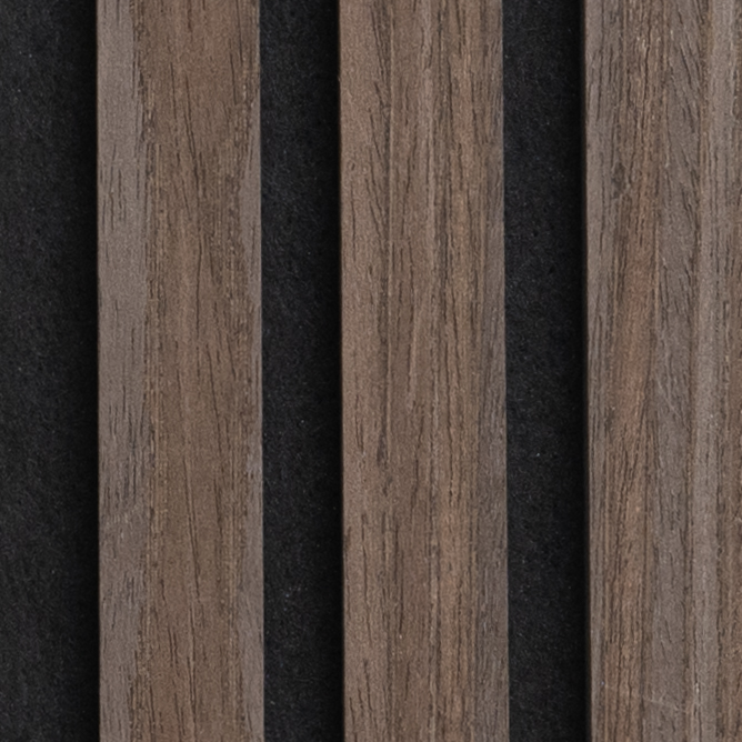 Akustinė tašelių plokštė 19 2340, juodas veltinis (600x2400)