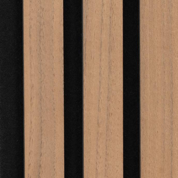 Akustinė tašelių plokštė 19 2161, juodas veltinis (600x2400)