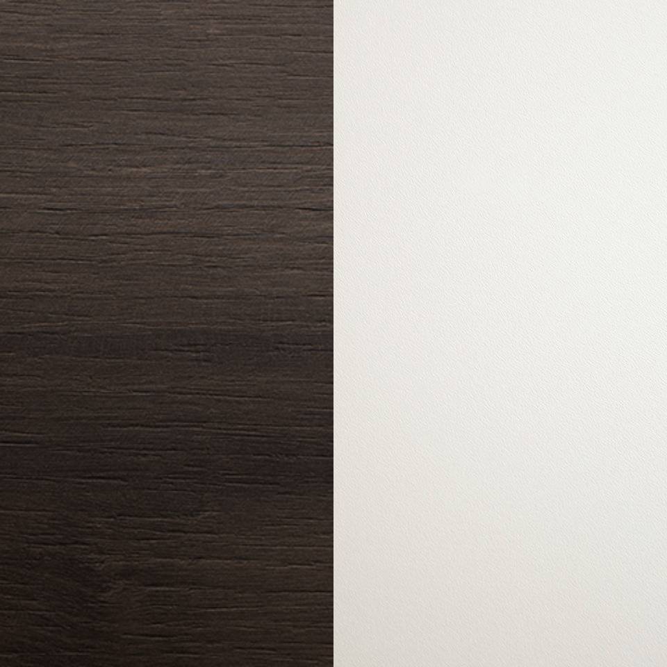 HPL sienelė 804 WOOD / baltas HPL (4200x645)