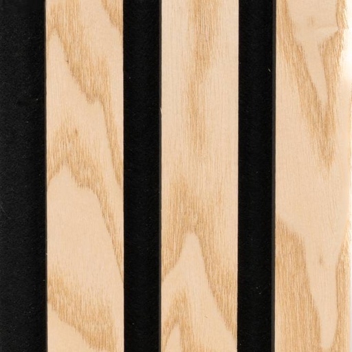 [AKU_TAS2920M] Akustinė tašelių plokštė 19 2920, juodas veltinis (600x2400)