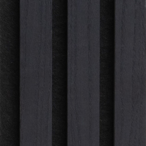 [AKU_TAS2413M] Akustinė tašelių plokštė 19 2413, juodas veltinis (600x2400)